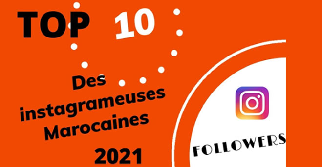 Top 10 des instagrameuses Marocaines 2021