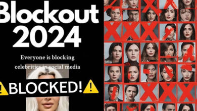 Blockout 2024 Le Génocide Israélien et le silence assourdissant des célébrités